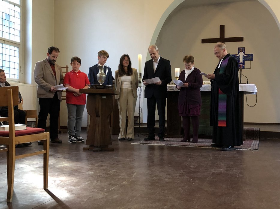Taufe in der Malche