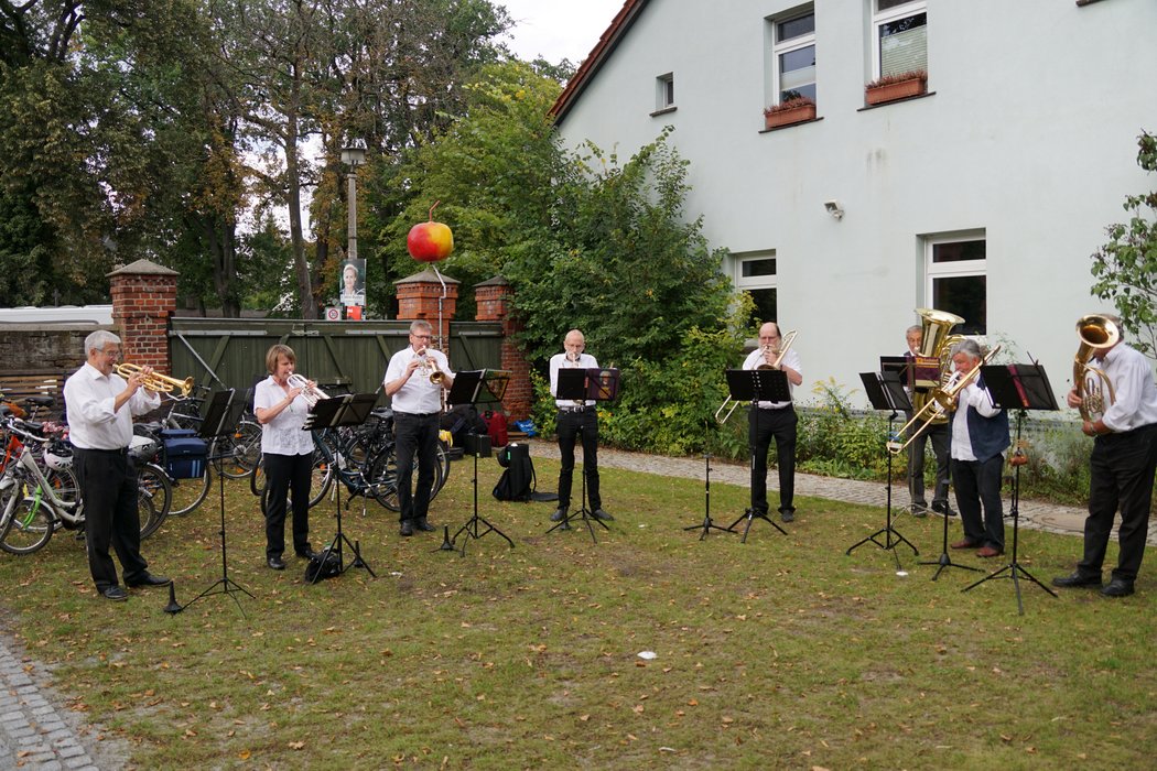 Kaulsdorf Brass sorgte für die musikalische Unterhaltung