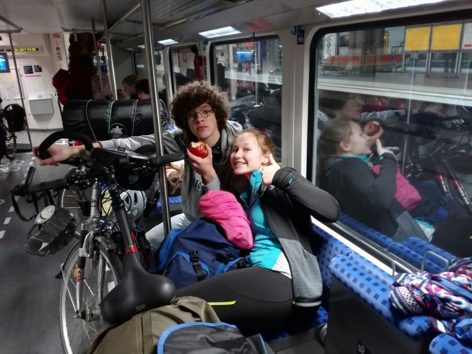 Auf dem Weg nach Pasewalk