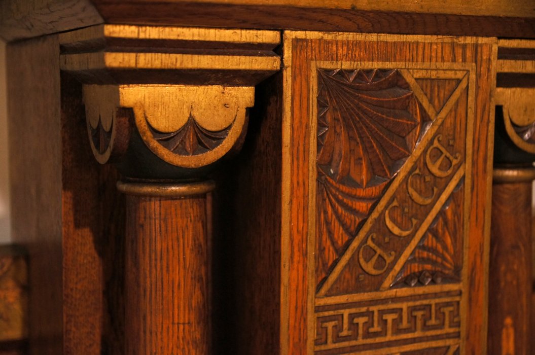 Detail am Altar