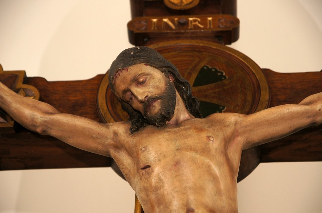 Detail am Altar