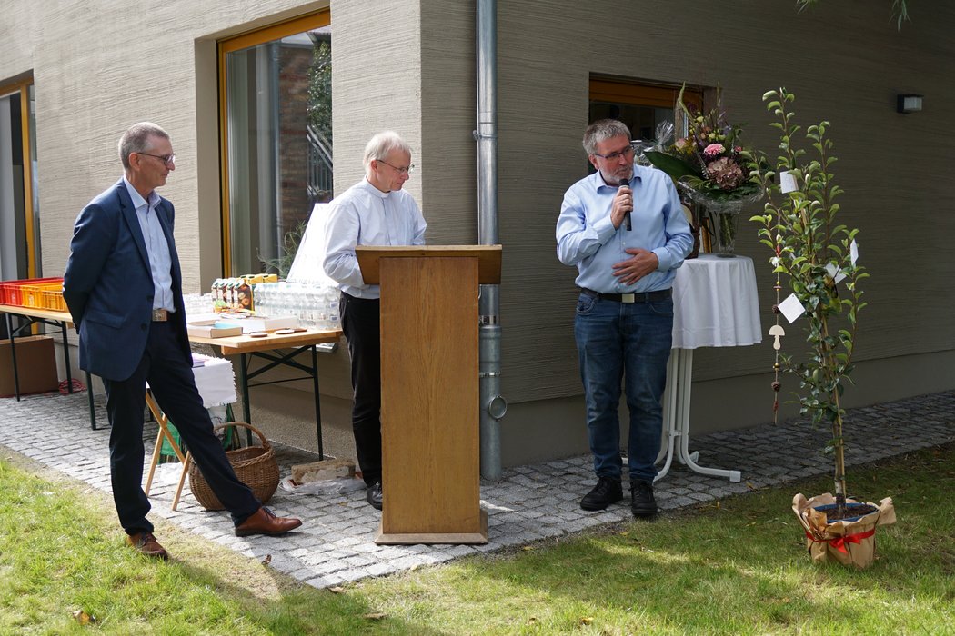 Grußwort von Dirk Rieckers, dem Vorsitzenden des Gemeindekirchenrates der Nachbargemeinde Mühlenfließ
