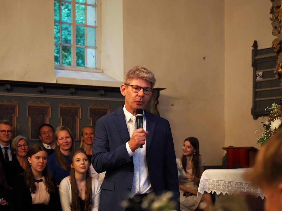 Grußwort Bürgermeister Ansgar Scharnke aus Neuenhagen